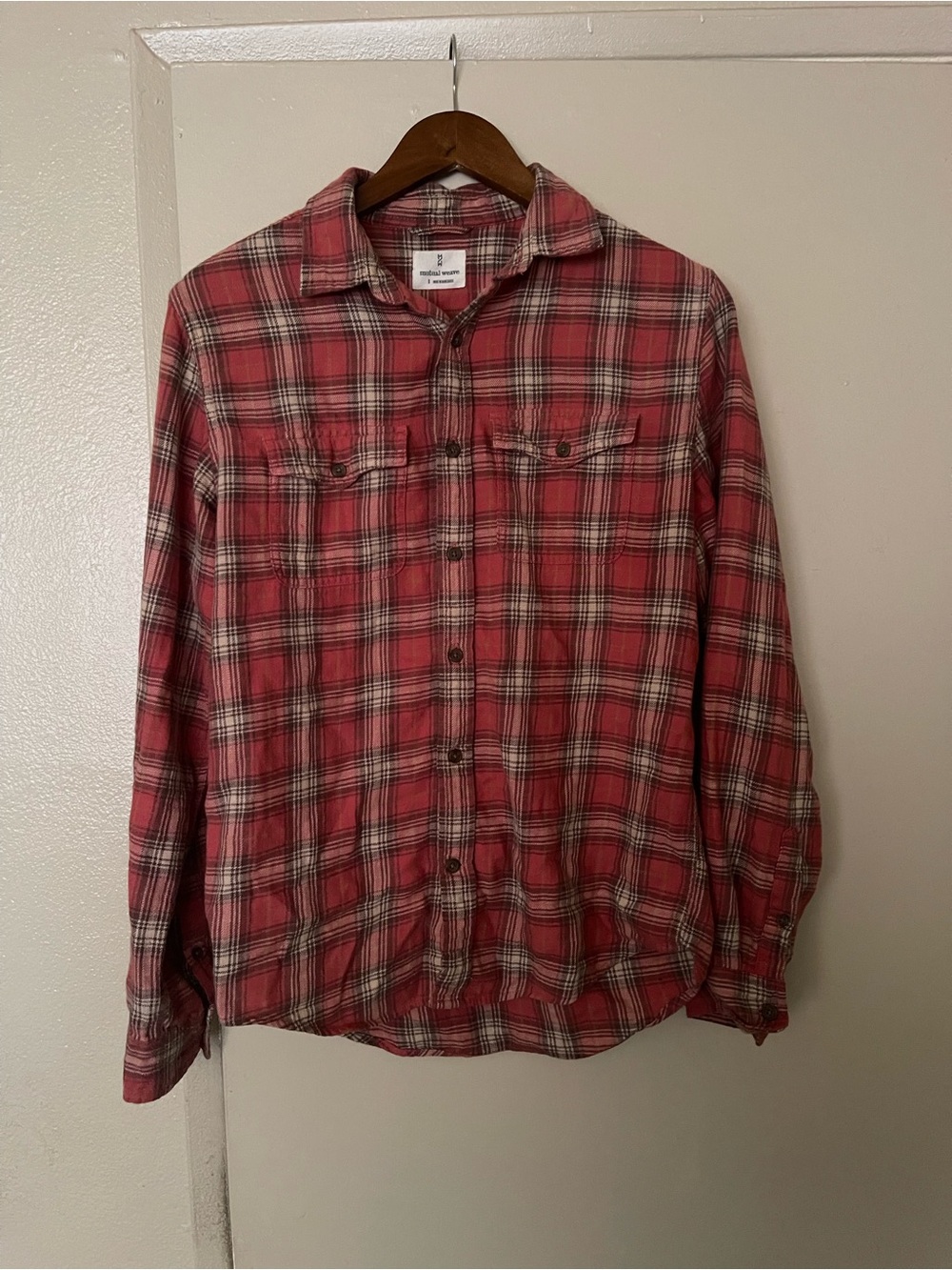 Men's Mutual weave flannel Shirt. S